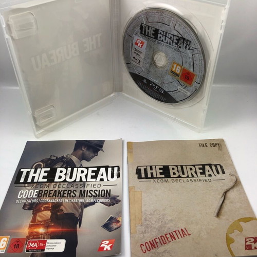 The Bureau Xcom Declassified PlayStation 3 game used