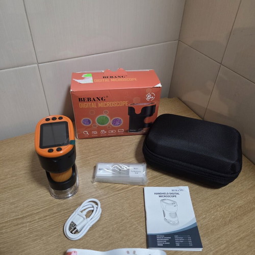 Digital Microscope for Kids 2.0" 4K Screen with 32G EVA Case New