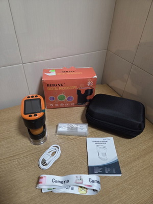 Digital Microscope for Kids 2.0" 4K Screen with 32G EVA Case New