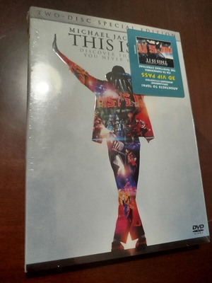 Michael Jackson This Is It 2 DVD Special Edition new, sealed