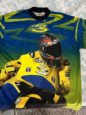 Μπλούζα Motogp Max Biaggi μεταχειρισμένη, μέγεθος L, συλλεκτική