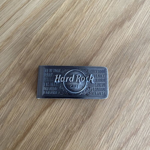 Hard Rock Cafe Money Clip like new, premium collectible vintage
