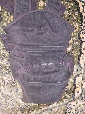 Mathercare ergonomic baby carrier used with fleece padding