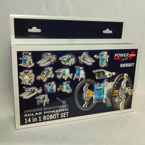 POWERplus Rabbit solar robot 14 in 1 new, educational STEM toy