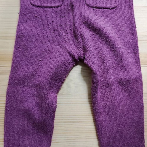 Rib leggings Zara 92 cm used, warm