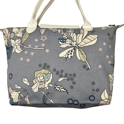 Longchamp Pliage shoulder bag floral pattern used