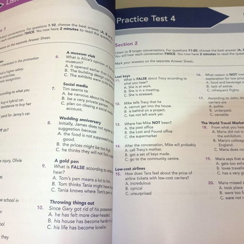 LRN C2 Practice Tests Student's Book like new, English