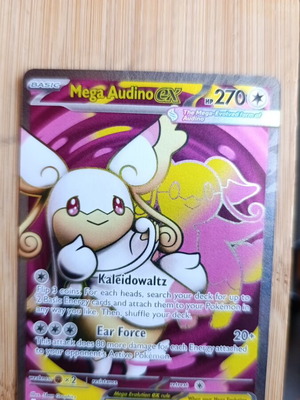 Pokemon Mega Audino ex 253/217 new