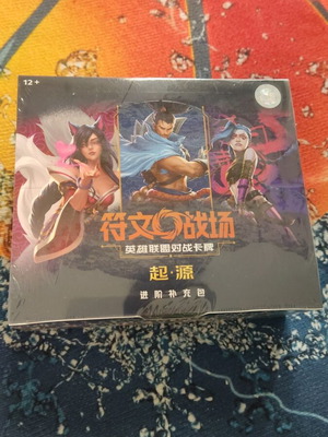 Riftbound League of Legends TCG Set One Origins Booster Box κινεζική έκδοση σφραγισμένο