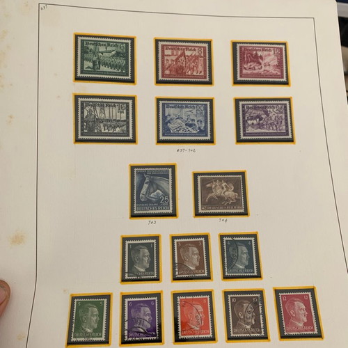 German stamps 1920-1995 lux and used in 150 pages