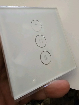 Χωνευτός διακόπτης τοίχου αφής Wi-Fi smart ρόλων κουρτινών καινούργιο