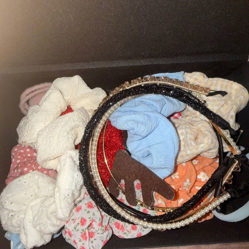 Scrunchies set of 15, like new, in box
