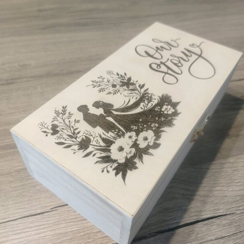 Wooden Love Box new, ideal wedding and anniversary gift