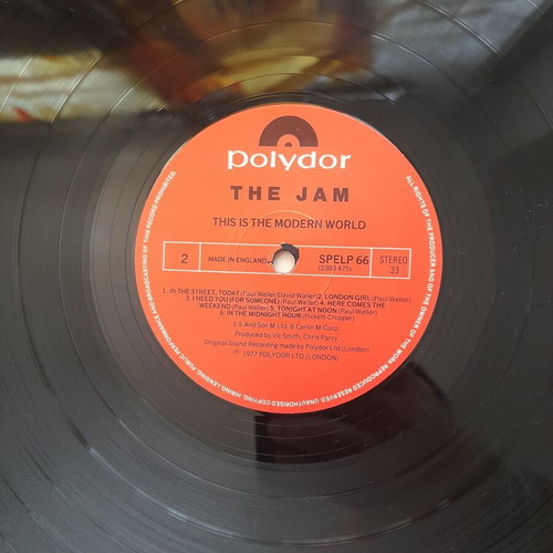 The Jam This Is The Modern World vinyl record used, pop