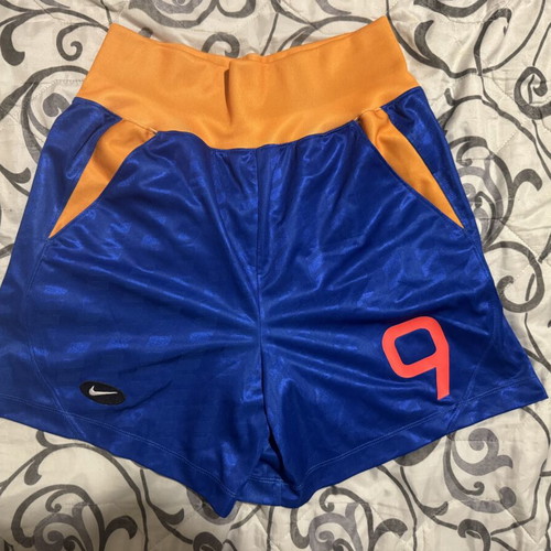 Nike shorts like new, blue and yellow, size S