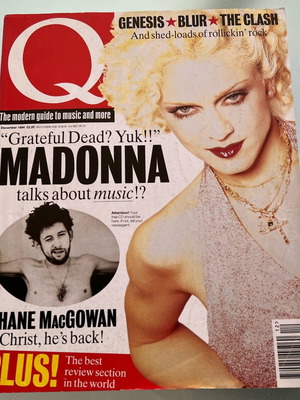 Madonna Q magazine 1994 used