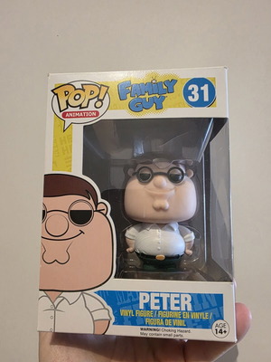 Peter Family Guy Funko Pop vinyl figure like new