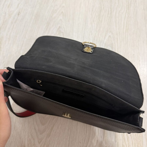 Call It Spring black shoulder bag used with removable chain strap