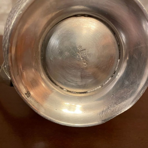 Silver-plated vintage serving set new