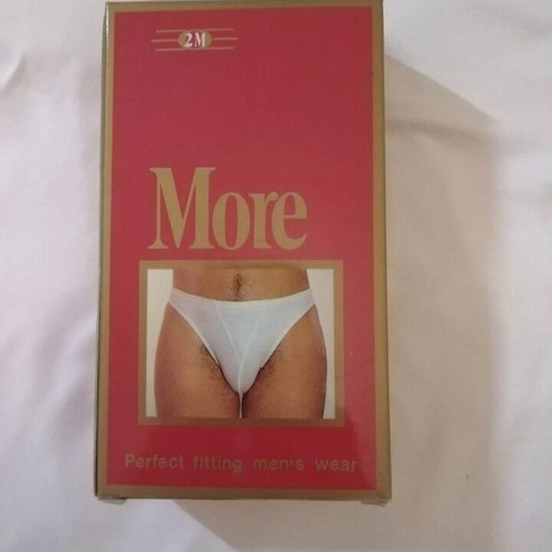 More men's briefs pack of 2, new, cotton, size L, blue and gray