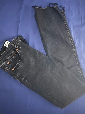 Jean Zara μαύρο ελαστικό, μέγεθος 36, σαν καινούργιο