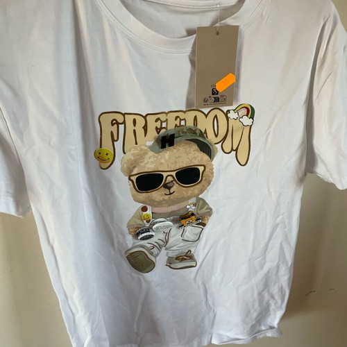 T-shirt one size white not used