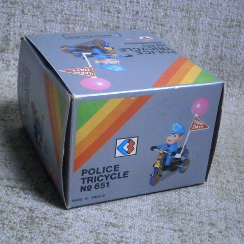 Vasileiadis No 651 Wind-Up Tin and Plastic Toy New with Box