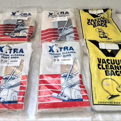 Vacuum Cleaner Bags new, pack of 6, compatible with multiple brands