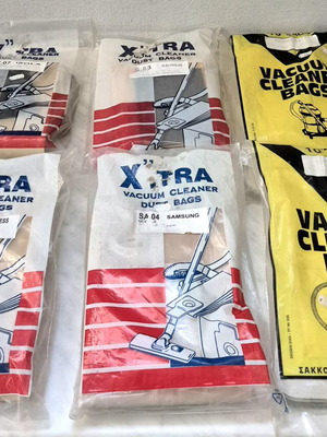 Vacuum Cleaner Bags new, pack of 6, compatible with multiple brands