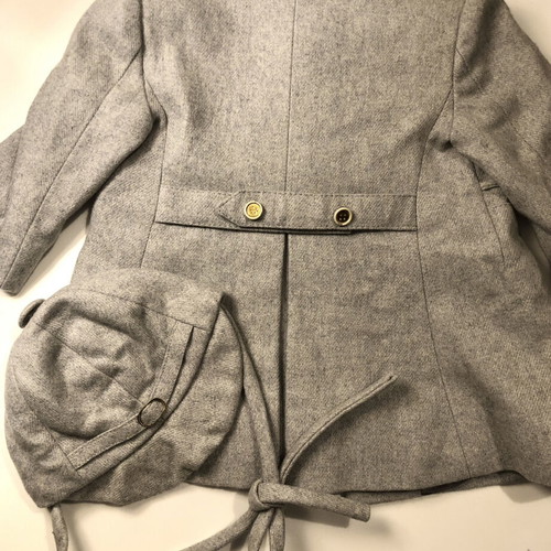 Wool Christening Set 4 Pieces Vintage Premium Toddler Size