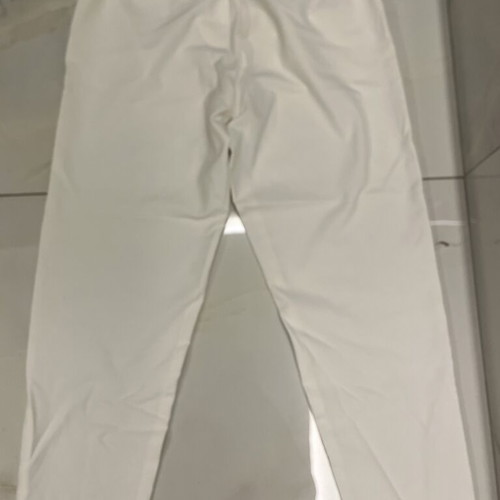 Bershka women's pants white size S like new