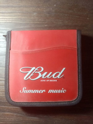Bud King of Beers CD case new, for 10 discs