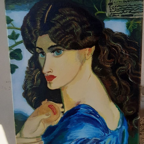 Persephone painting acrylic on canvas new 20x30