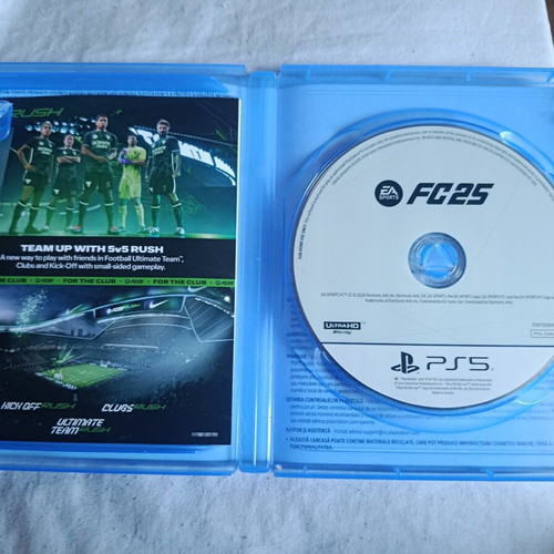 FC25 PlayStation 5 game like new, sports genre