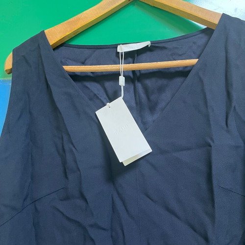 Boss women's top with V, new, blue