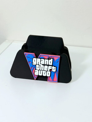 Ps4 Dualshock Stand with Gta VI Logo, like new