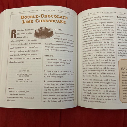 Chocolate from the Cake Doctor book like new