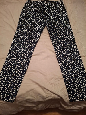 Zara women's pants used, size S, black and white