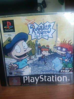 Rugrats in Paris The Movie PS1 game like new, adventure