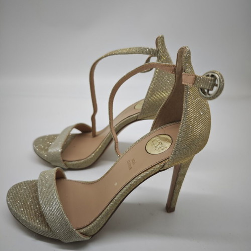 Exe summer women's sandals size 38, heel height 11 cm, new, gold