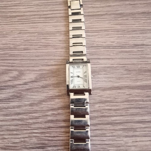 Miramar Airbal Quartz women's watch used, silver bracelet