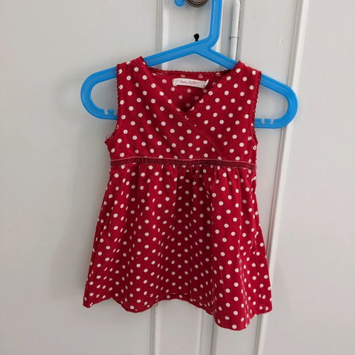 Dress used for baby girl 80 cm
