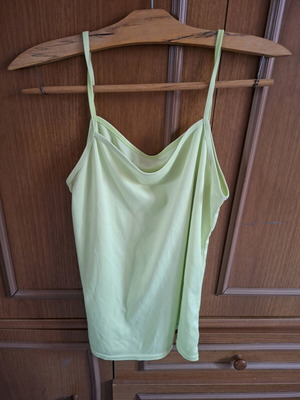 Basic Light Green Top used with Thin Strap Size M