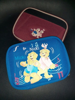 Nicki school pencil cases new, pack of 2