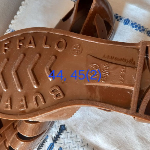 Buffalo brown beach shoes sizes 44 and 45