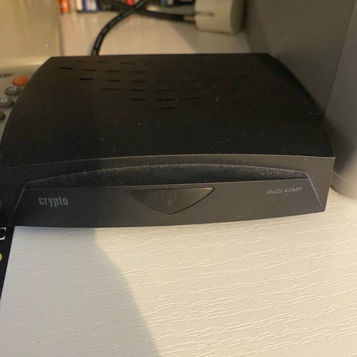 Celect 14’’ TV used with crypto decoder and remote control