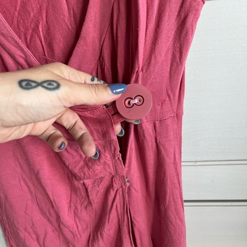 Xdye Style Envelope Dress used, pink, size S