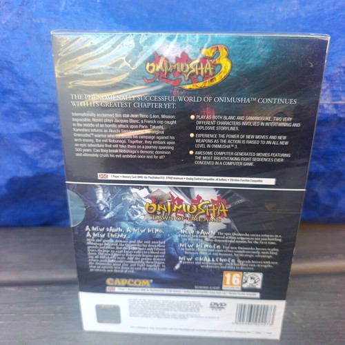 Onimusha Capcom Classics PS2 game, sealed