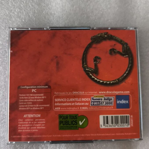 Dracula Resurrection 2 PC-CDROM game like new, action