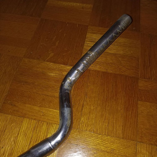 Bicycle Handlebar used, silver